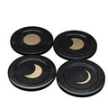 Round Coaster Disc (Jet Black)